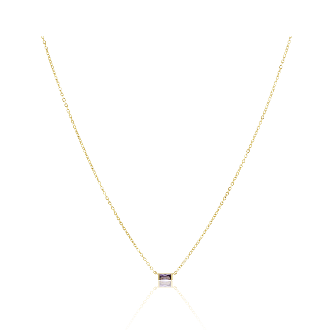 Willow Necklace- Purple