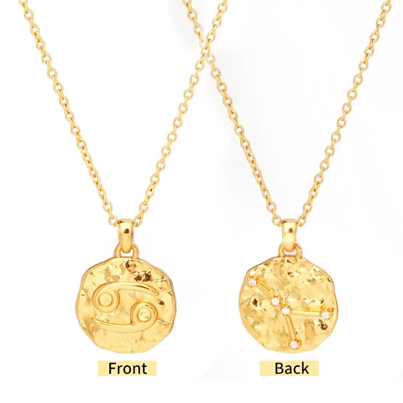 Zodiac Constellation Coin from KADOU Boutique