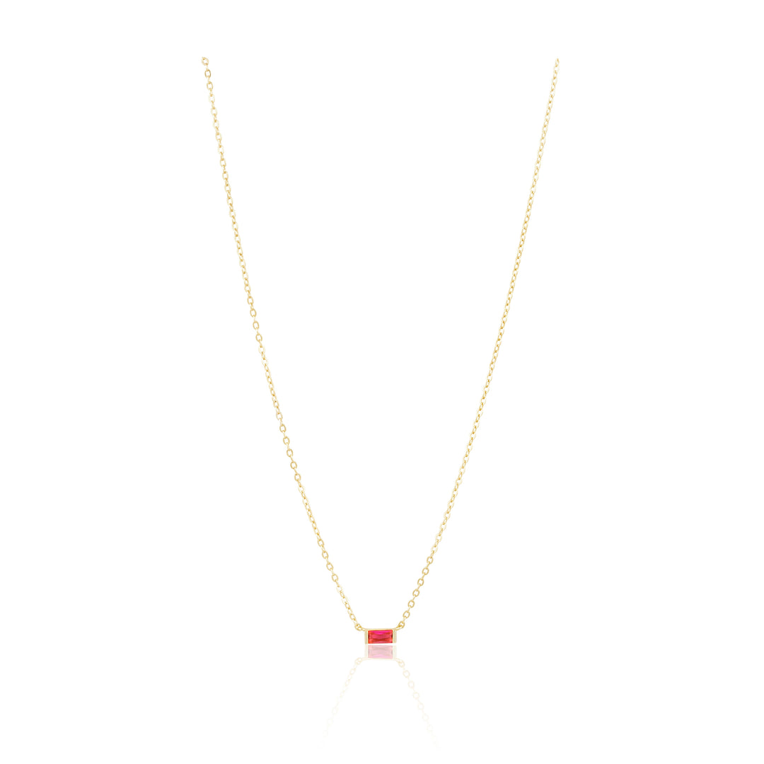 Willow Necklace-Red