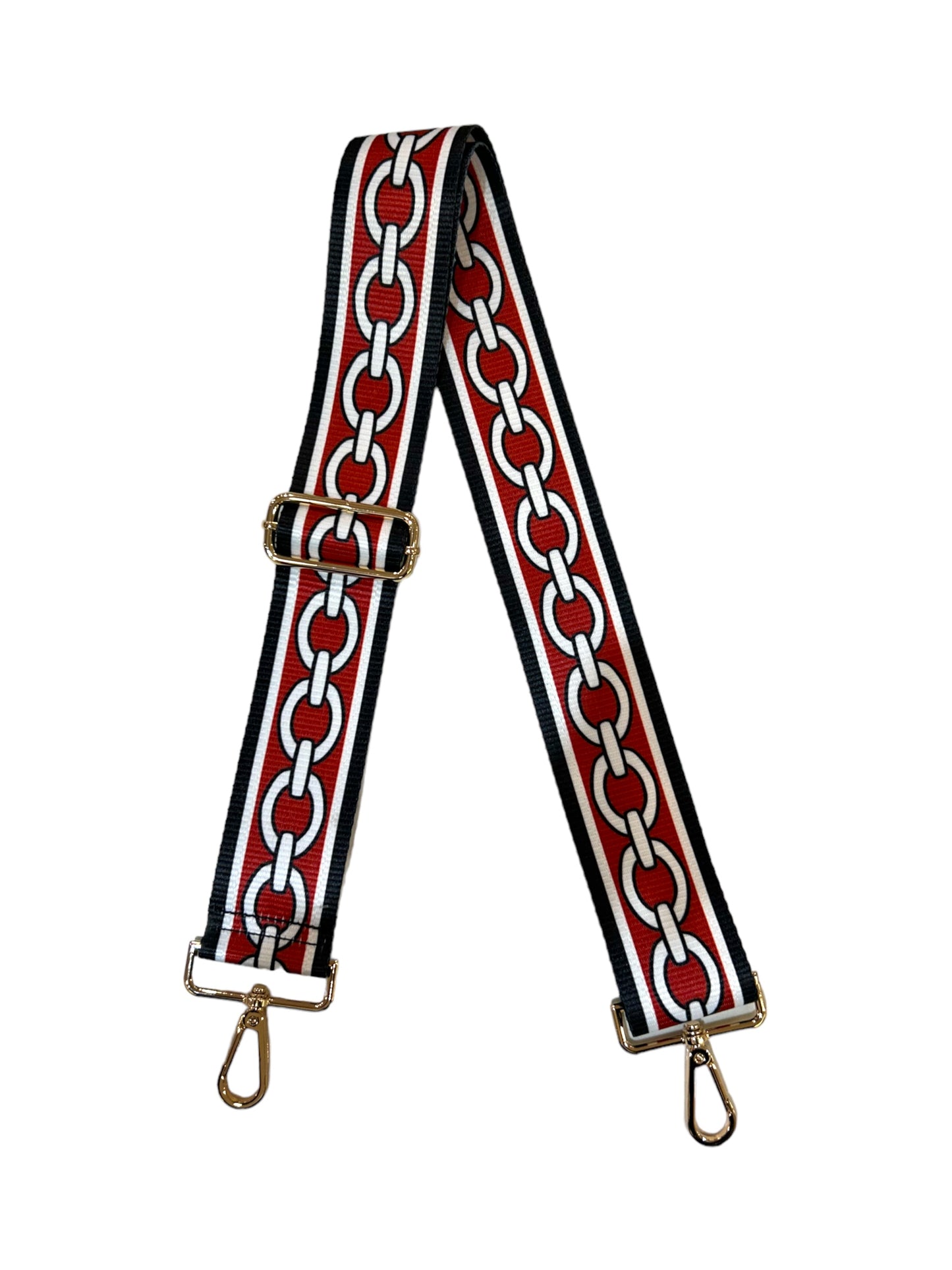 Guitar Strap - Black/Red