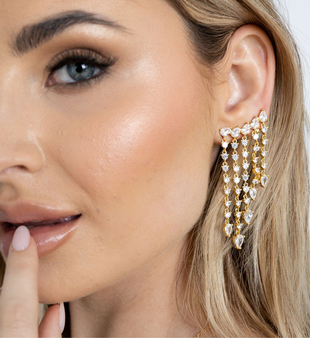 Raven Statement Earrings from KADOU Boutique