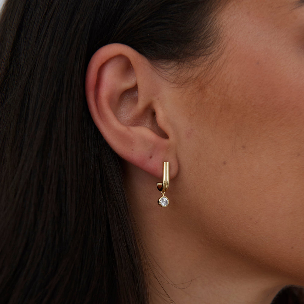 Iris Cz Earring from KADOU Boutique