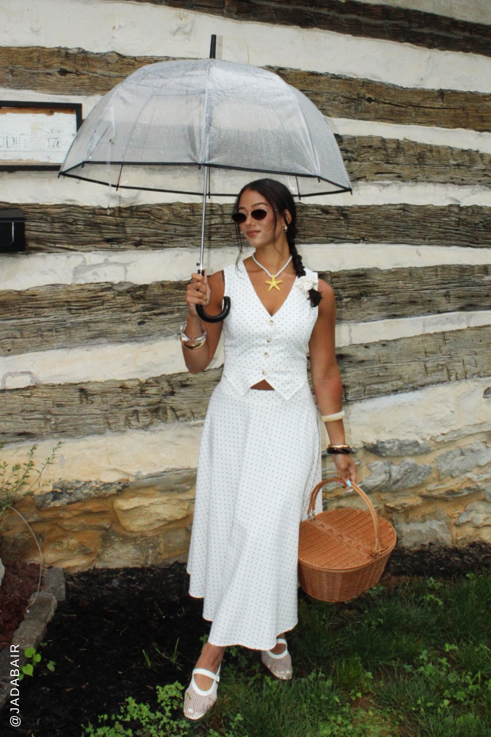 Walk with Me Woven Midi Skirt from KADOU Boutique