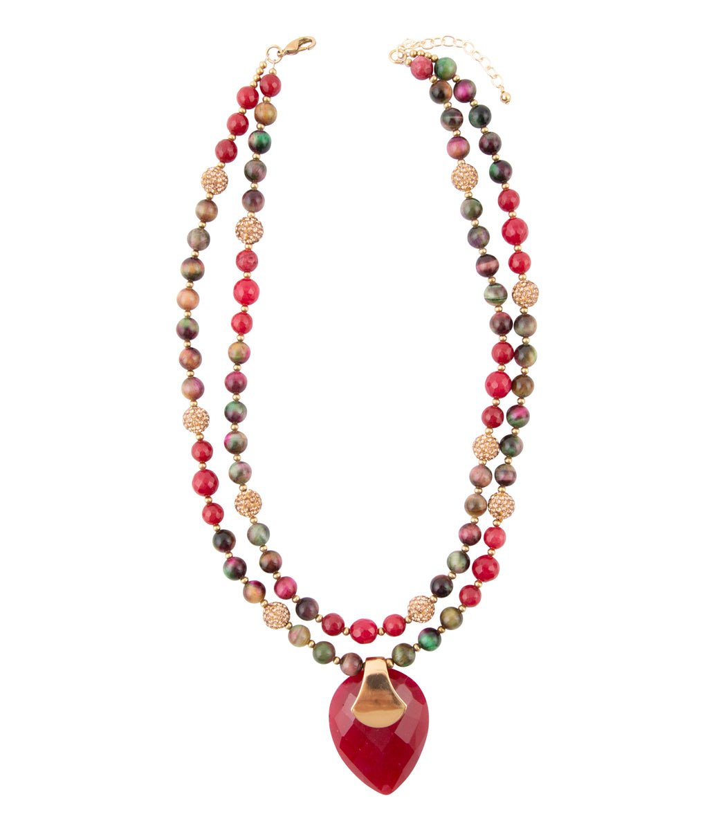 Jeweled Multi-Color Tiger&