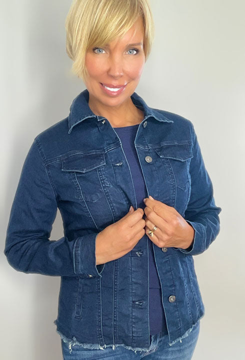 Dark Blue Denim Jacket