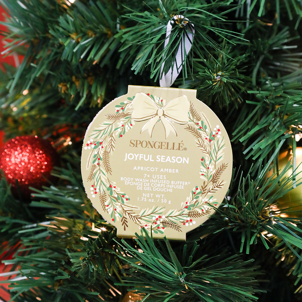 Joyful Season - Apricot Amber | Holiday Wreath from KADOU Boutique