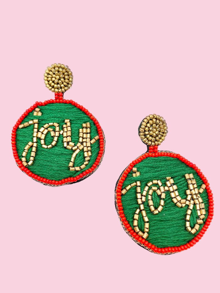 Festive Beaded Earrings
