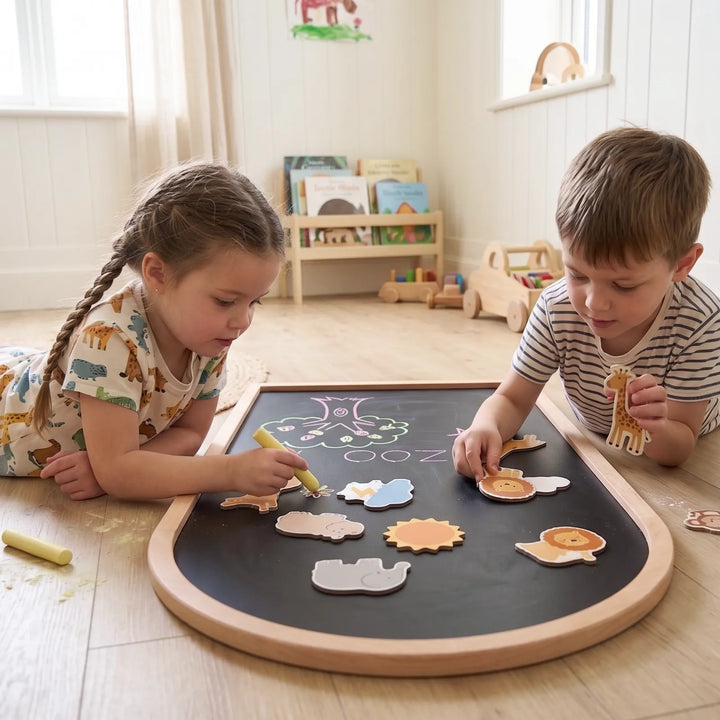 Tiny Land® Double-Sided Arched Magnet Chalkboard from KADOU Boutique