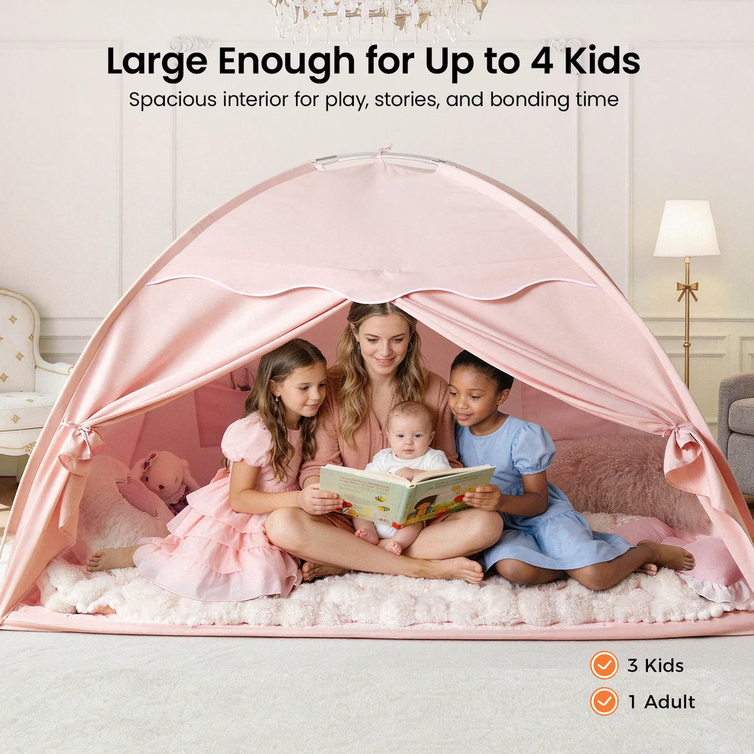 Tiny Land® Versatile Kids Bed Tent &amp; Play Tent