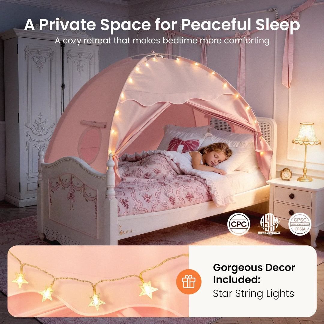 Tiny Land® Versatile Kids Bed Tent &amp; Play Tent