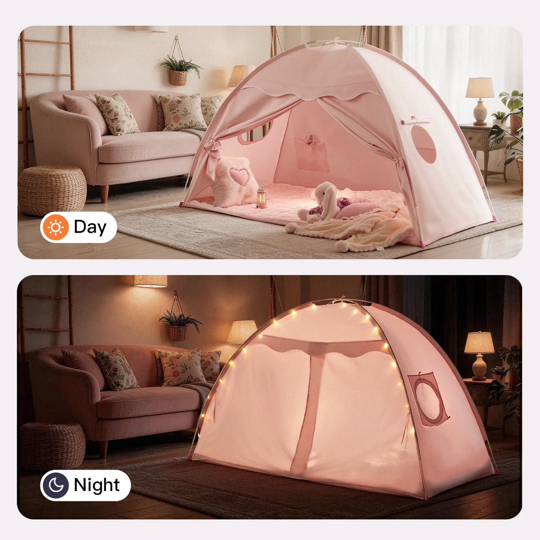 Tiny Land® Versatile Kids Bed Tent &amp; Play Tent