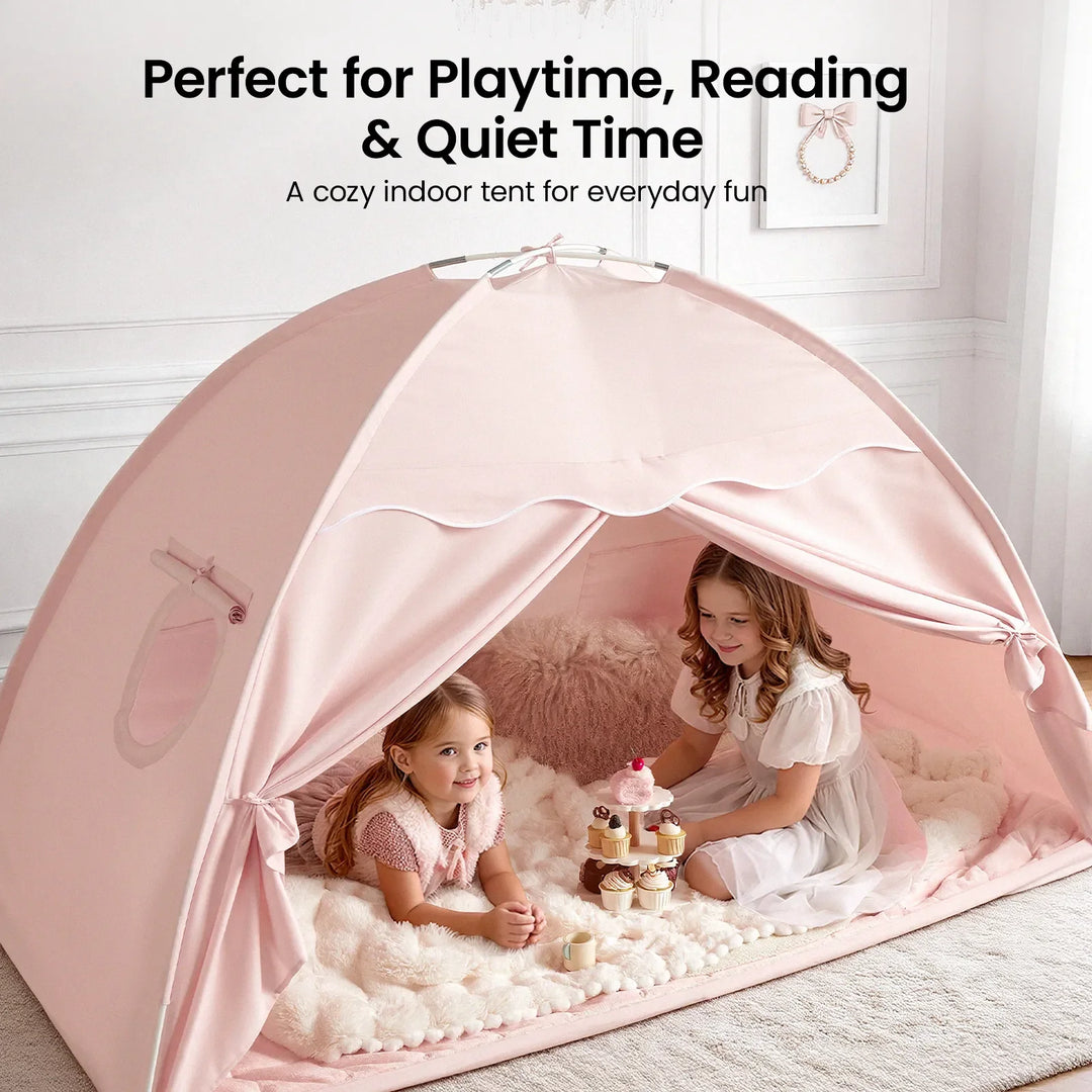 Tiny Land® Versatile Kids Bed Tent &amp; Play Tent