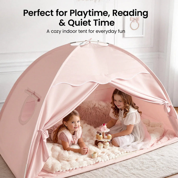 Tiny Land® Versatile Kids Bed Tent &amp; Play Tent