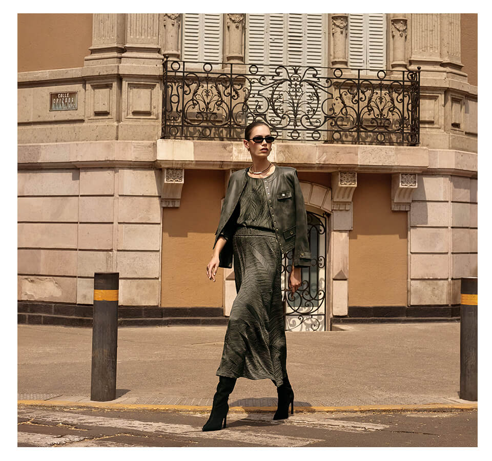 KADOU BOUTIQUE · Joseph Ribkoff pleated dress