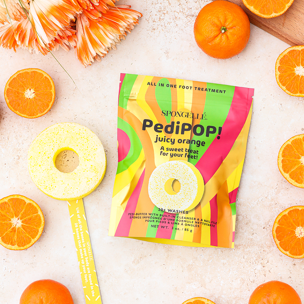 Juicy Orange | Pedipop! Pedi Buffer & Nail File from KADOU Boutique