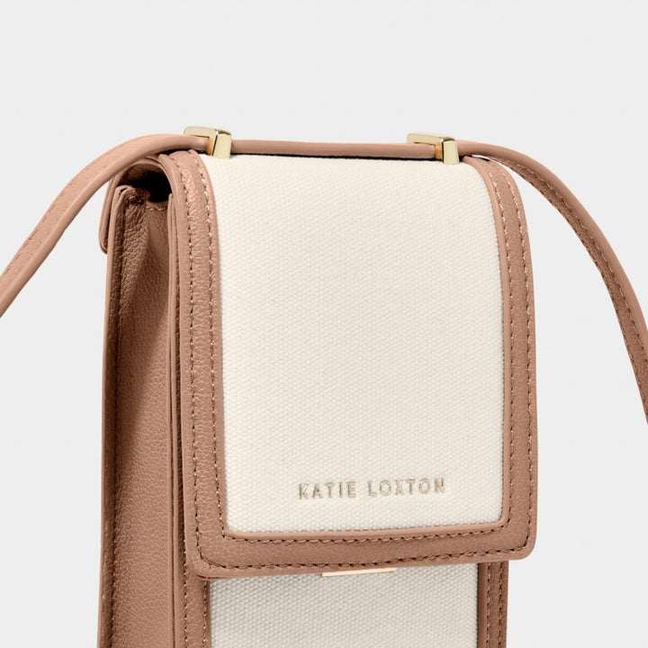 Amalfi Canvas Crossbody Cell Bag