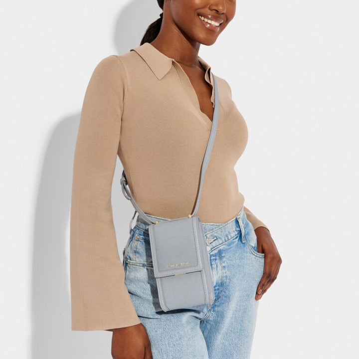 Katie Loxton Amalfi Canvas Crossbody Cell Bag