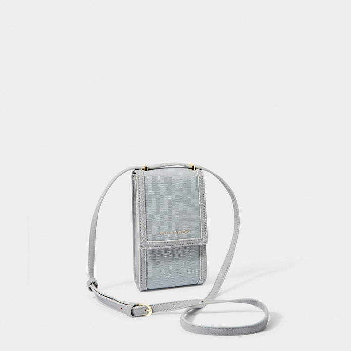 Amalfi Canvas Crossbody Cell Bag Katie Loxton