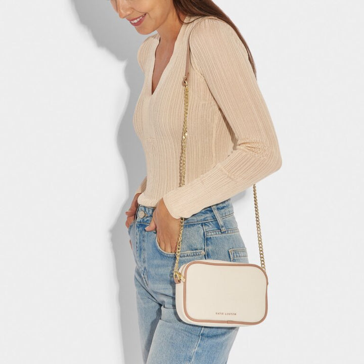 canvas crossbody cell phone bag