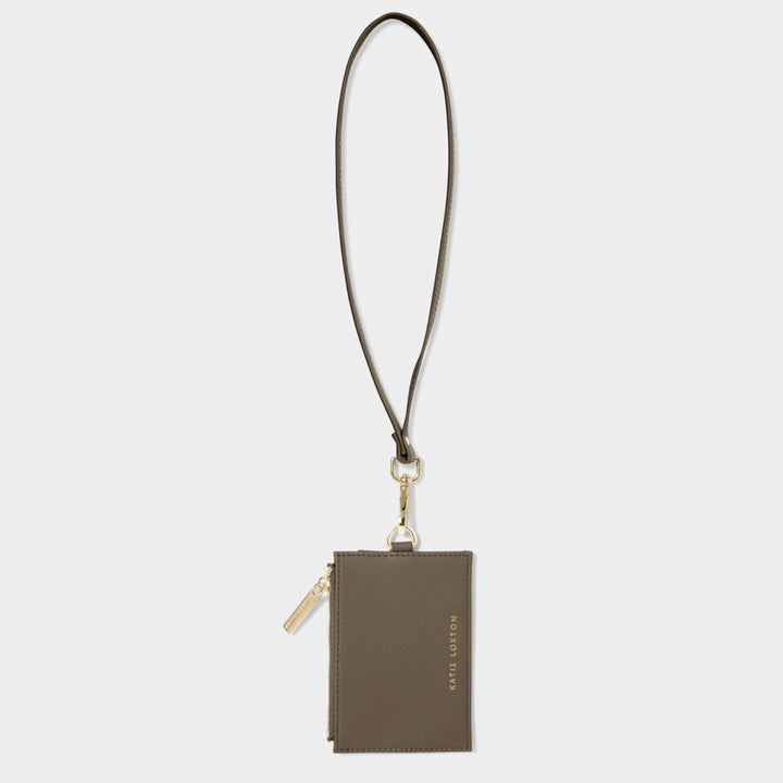 Ashley Cardholder with Strap - Mink