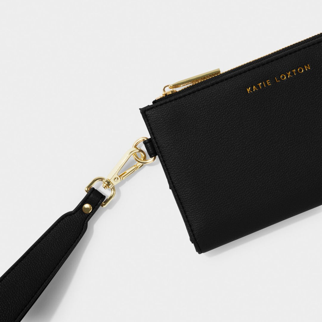 Zana Fold Out Wristlet Wallet - Black