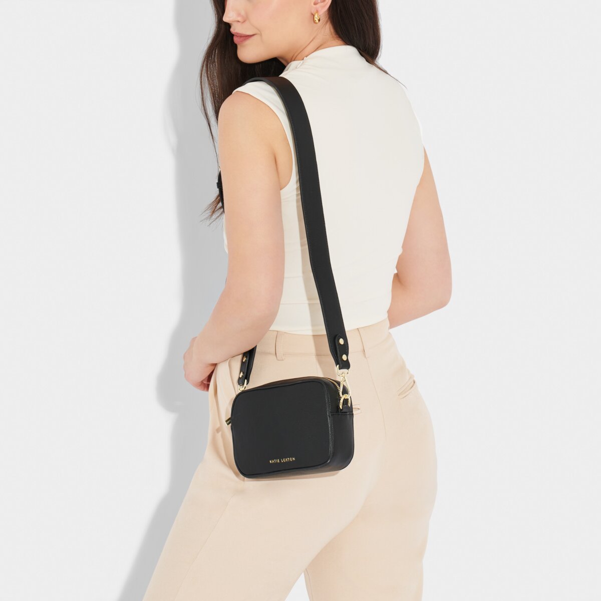 Zana Mini Crossbody Bag - Black