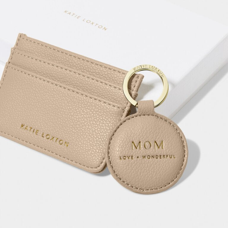 Keyring & Cardholder Set - Mom Love Wonderful from KADOU Boutique
