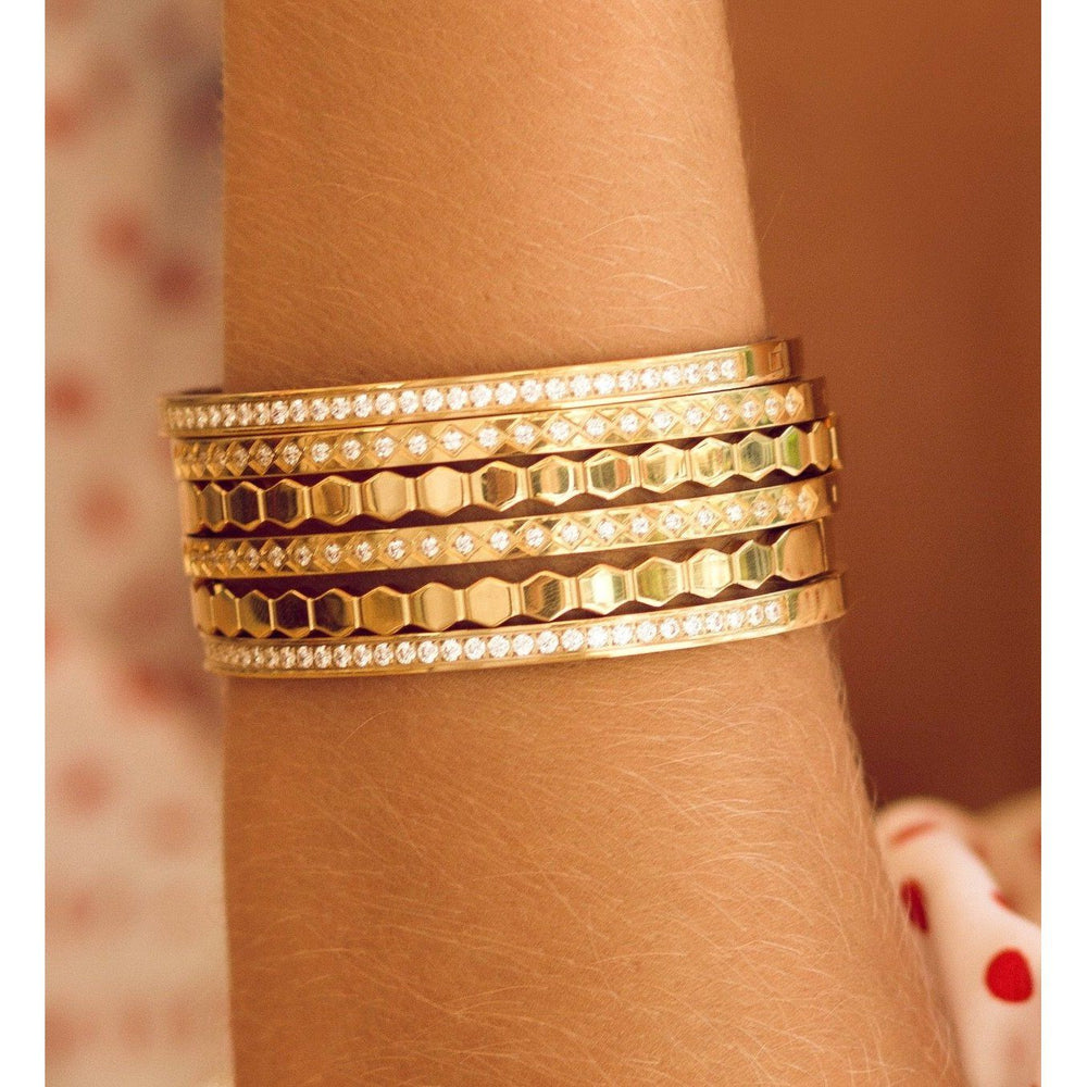 Lara Pave Bracelet from KADOU Boutique
