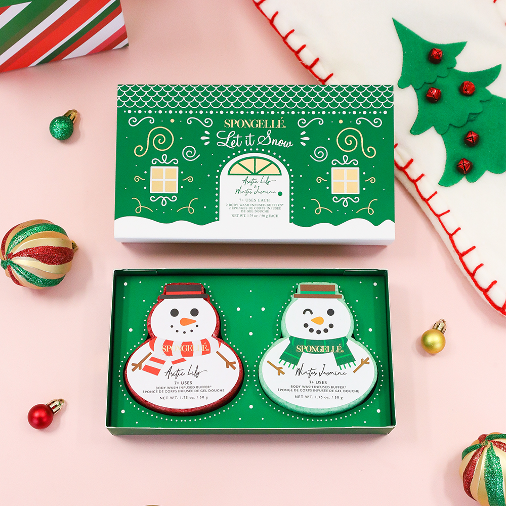 Let It Snow | Holiday Snowman Gift Set from KADOU Boutique
