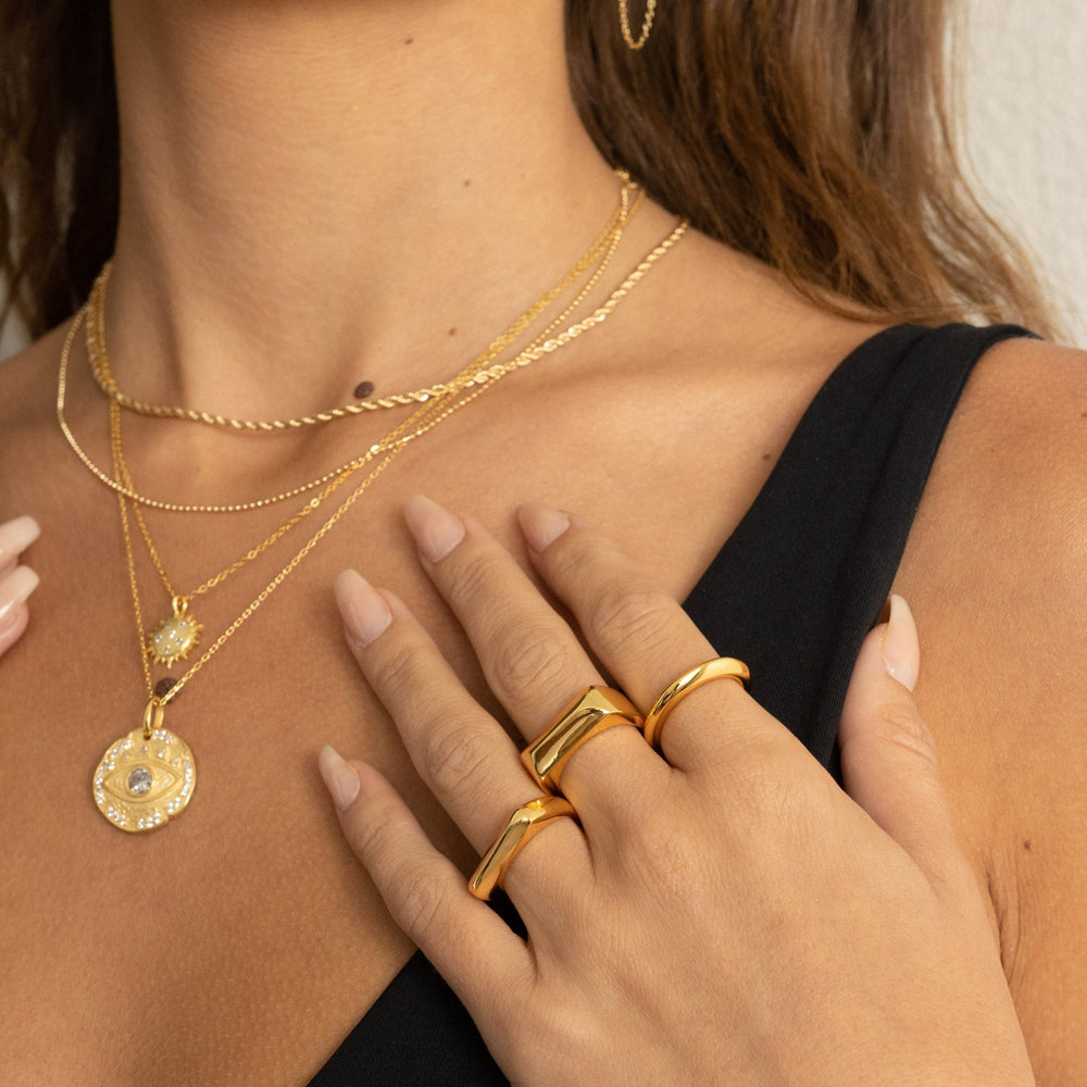 Mallory Beaded Chain from KADOU Boutique