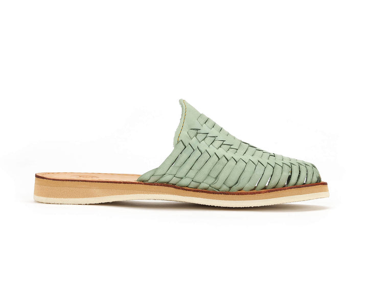 Marbella Huarache Slip-On Teal from KADOU Boutique