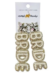 Bride Beaded Earrings