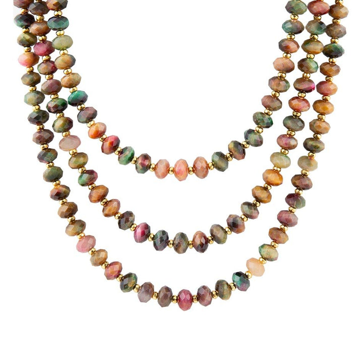 Jeweled Multi-Color Tiger&
