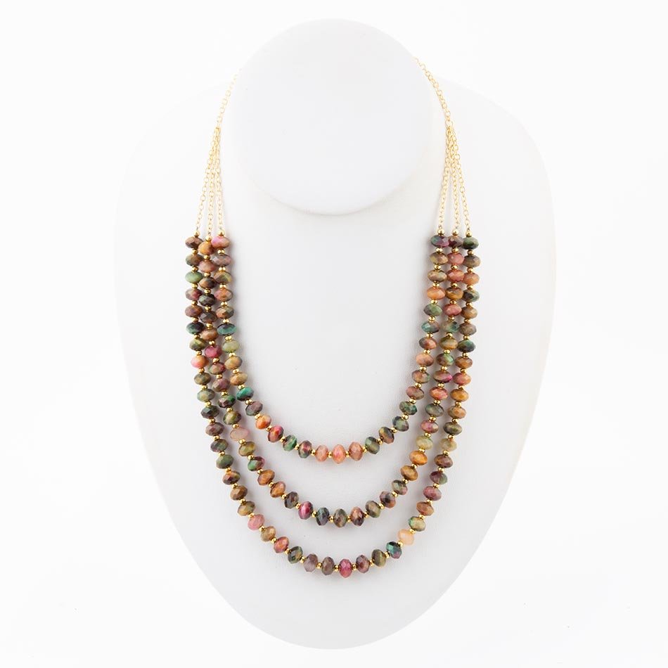 Jeweled Multi-Color Tiger&