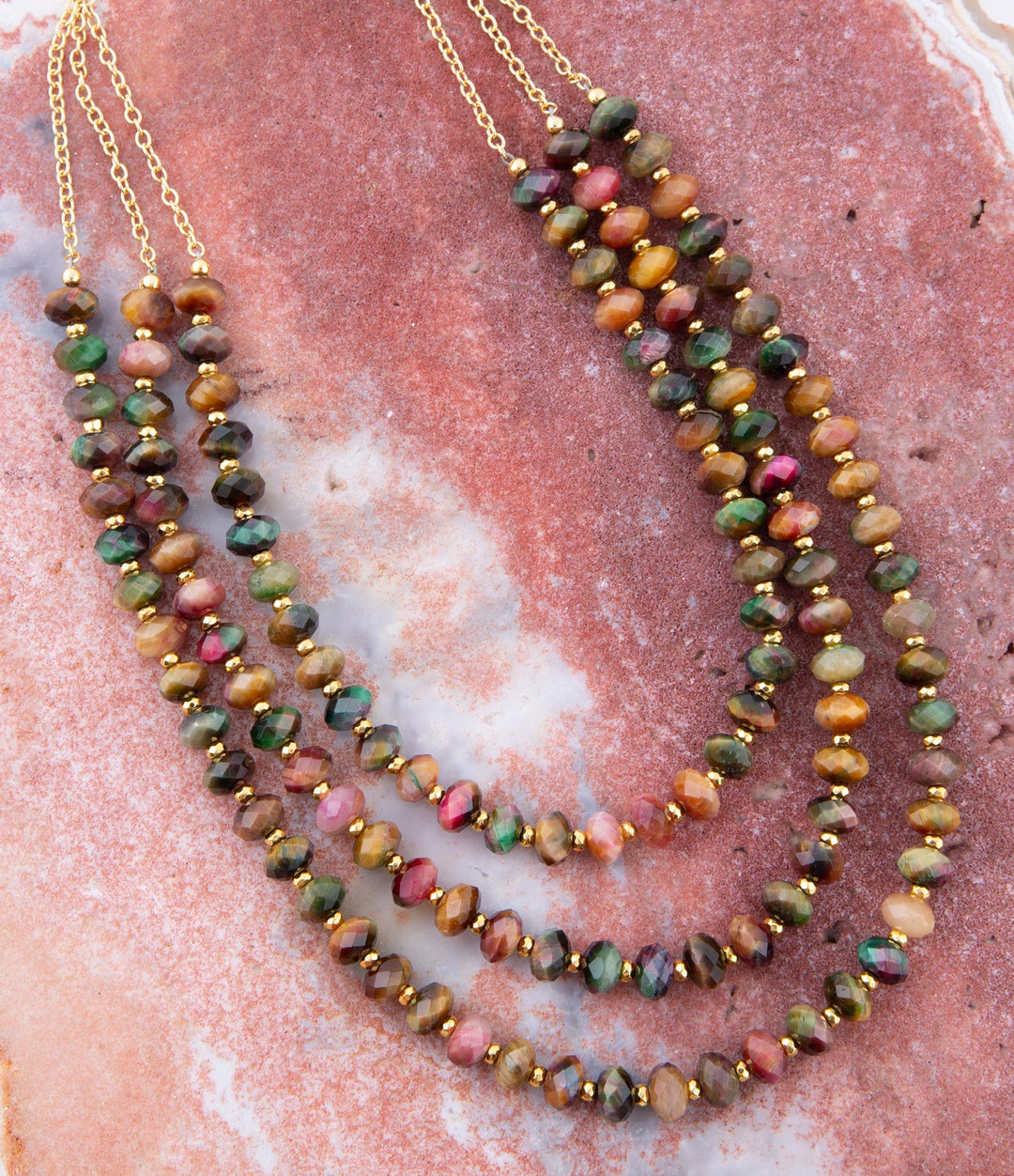 Jeweled Multi-Color Tiger&