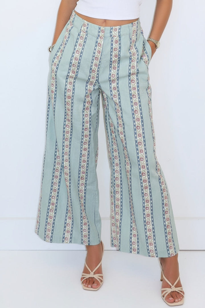 Edison Pant in Antique Floral