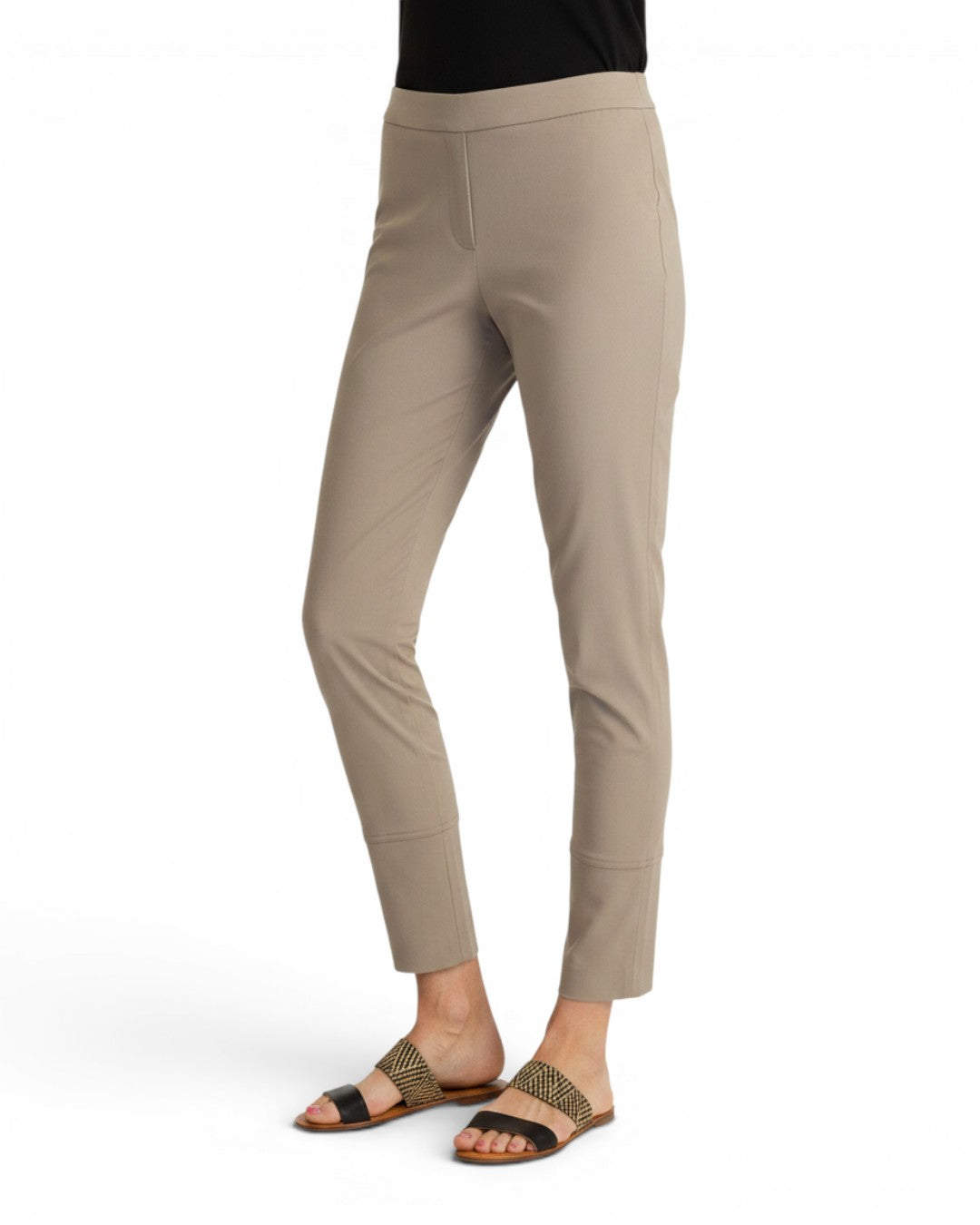 Krazy Larry P907 Feather Weight Pant - Taupe from KADOU Boutique