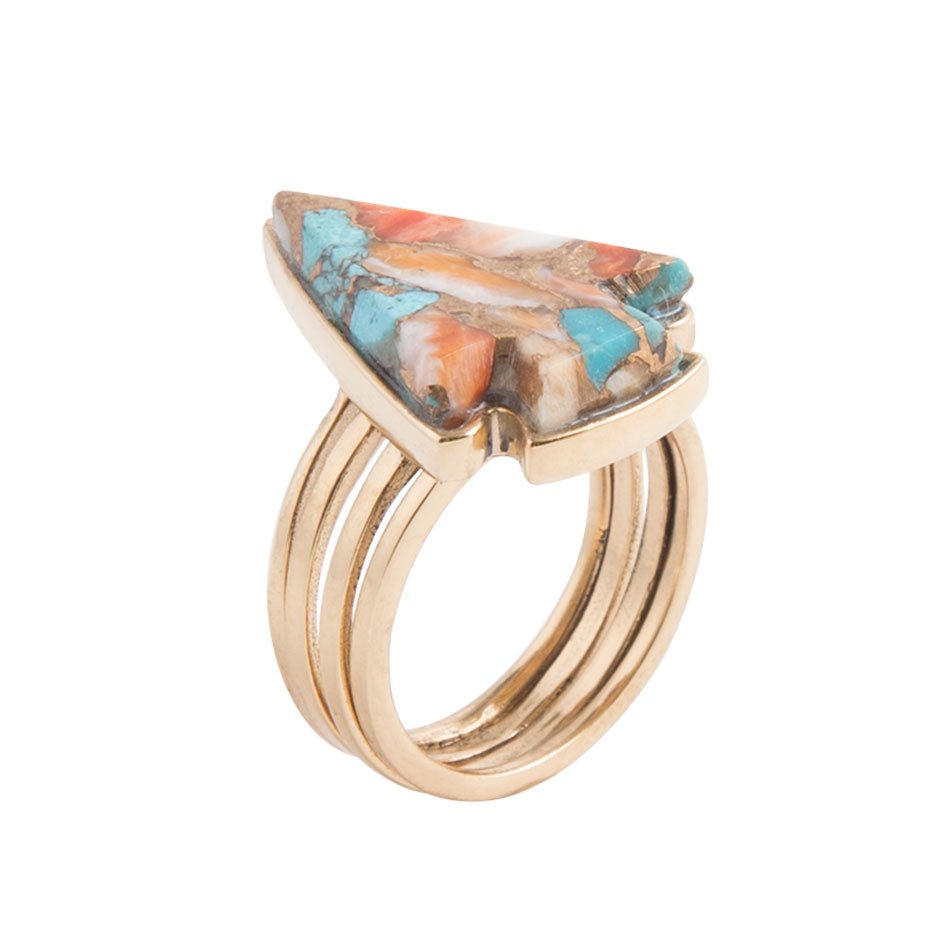 Painted Arrow Ring