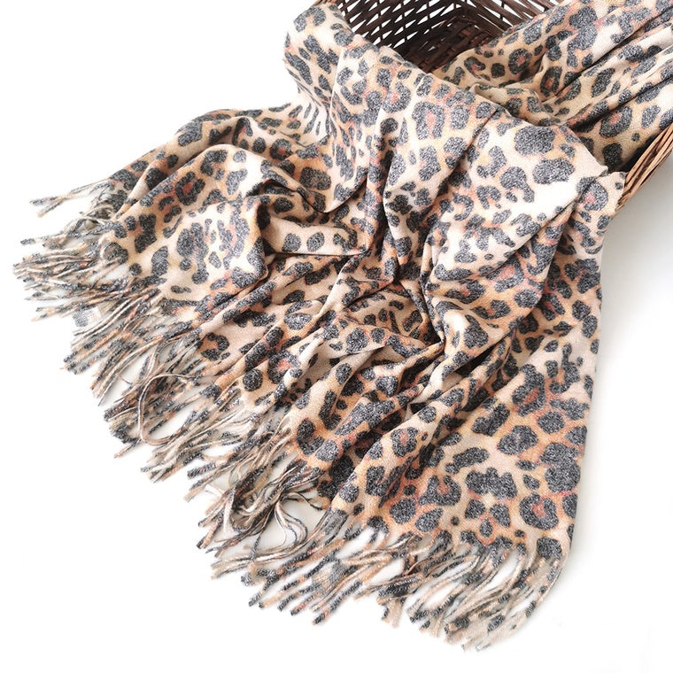 Stylish Animal Print Scarf