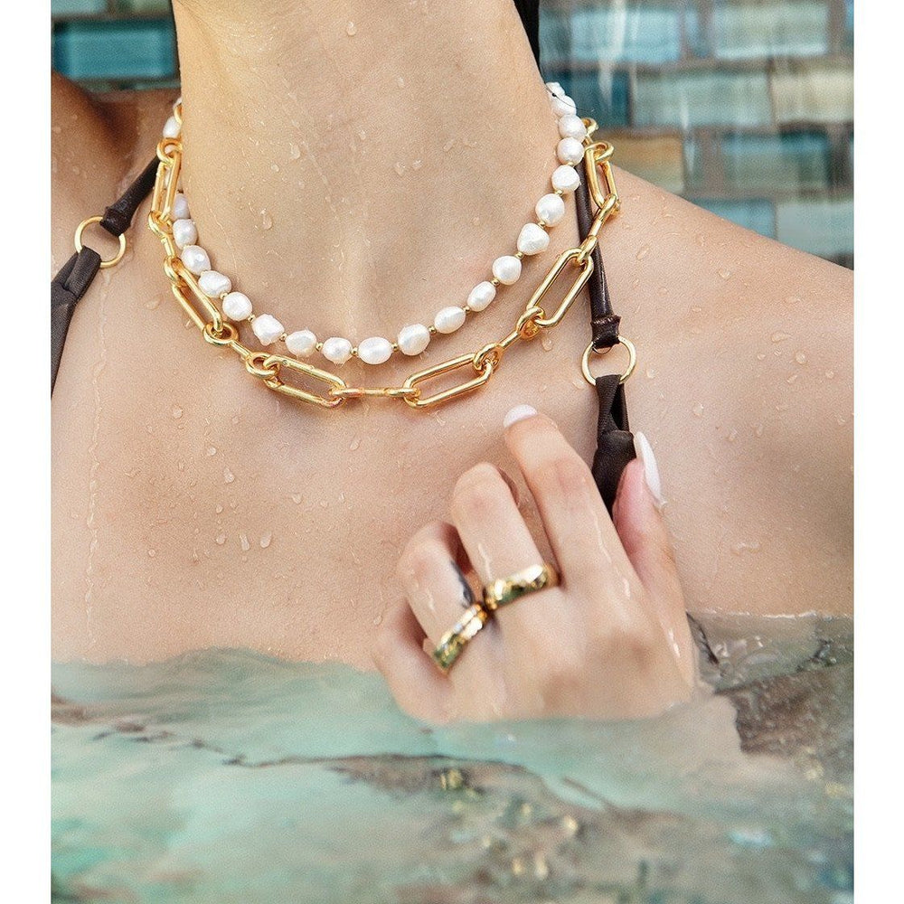 Pearl Necklace from KADOU Boutique