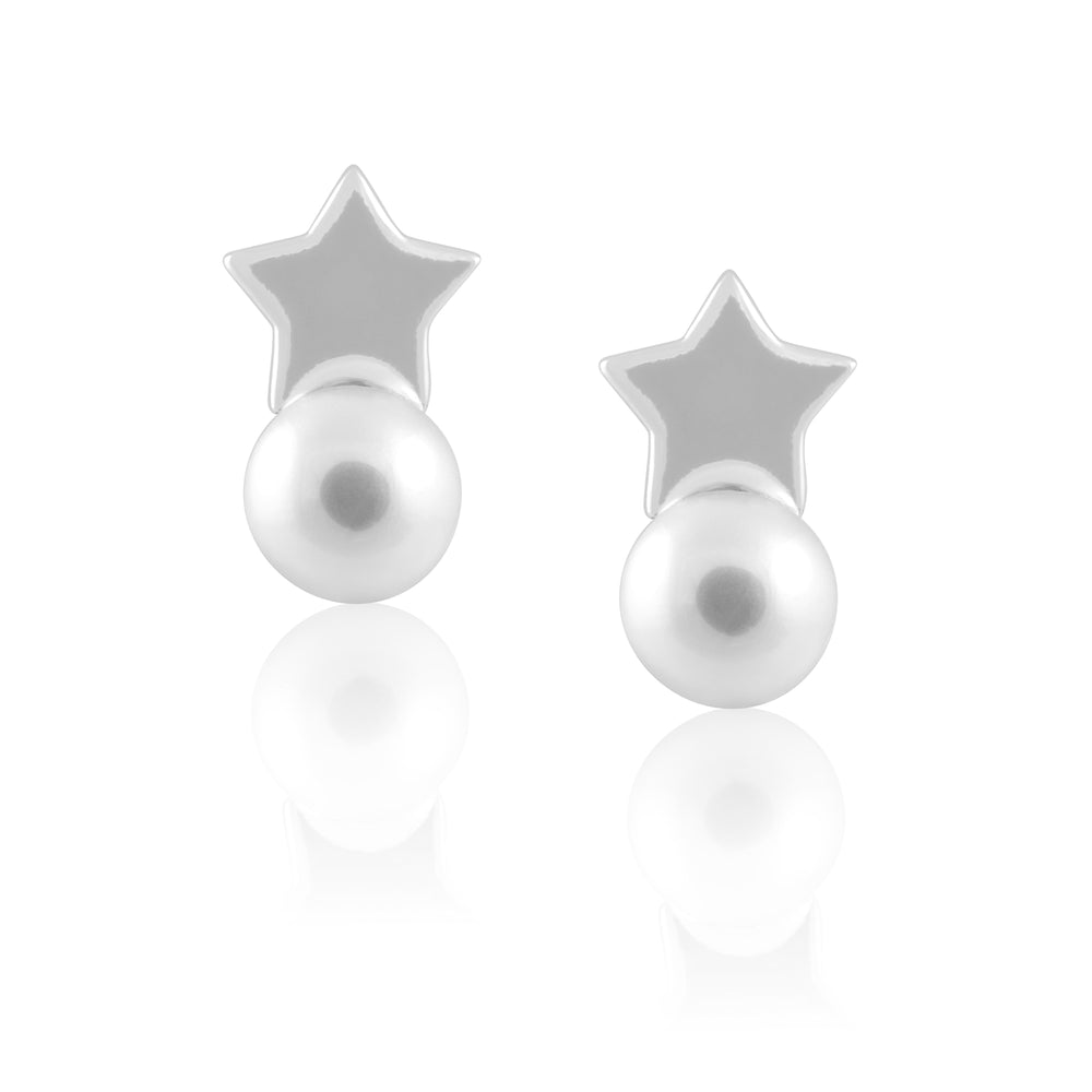 Pearly Star Stud from KADOU Boutique
