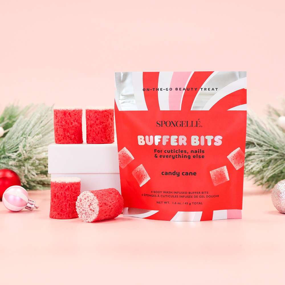 Candy Cane | Holiday Pedipop! Buffer Bits from KADOU Boutique