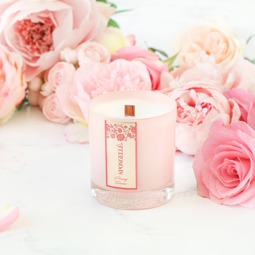 Peony Flower | Private Reserve Candle from KADOU Boutique