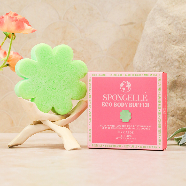 Pink Aloe | Eco Body Buffer from KADOU Boutique