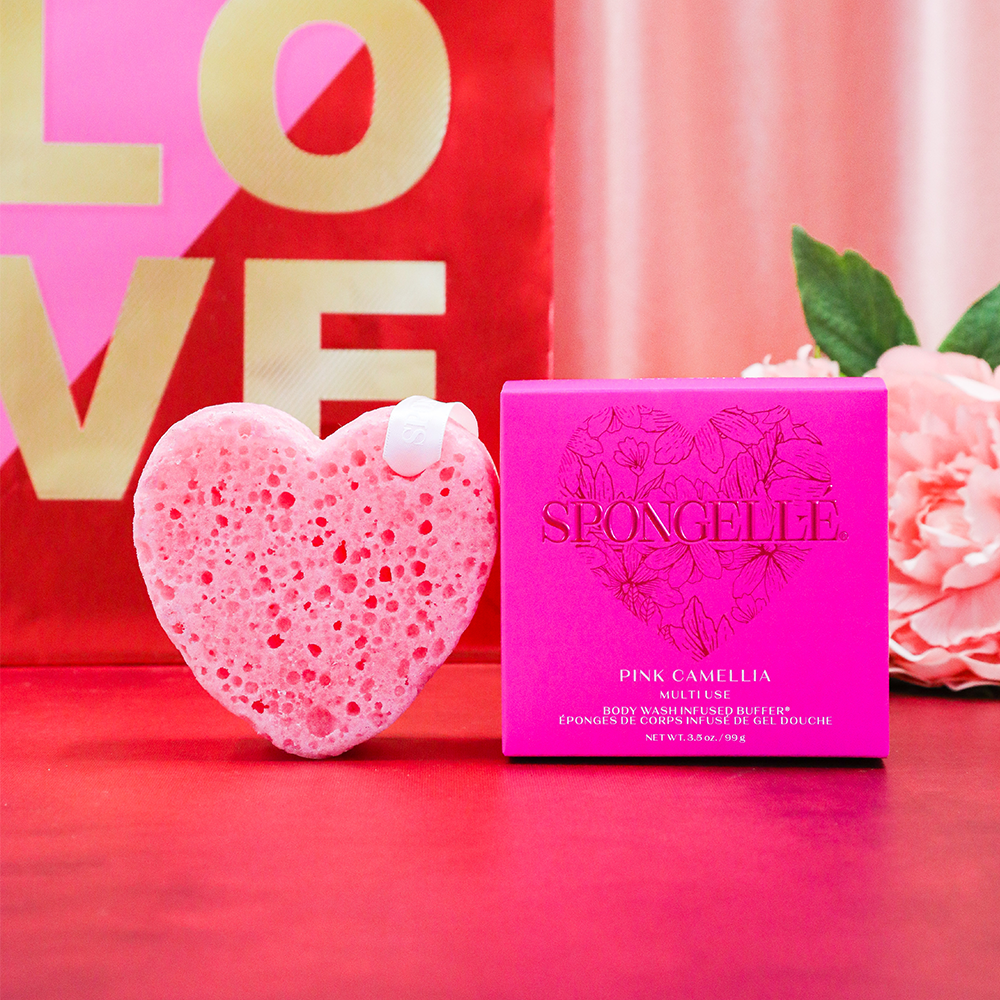 Pink Camellia | Heart Buffer from KADOU Boutique