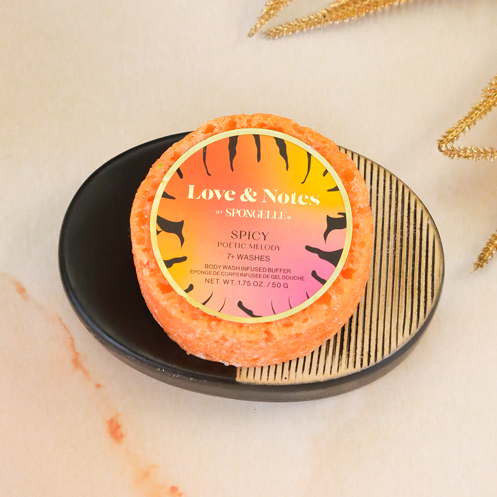 Poetic Melody | Love & Notes Spongette from KADOU Boutique