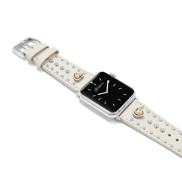 Brighton Pretty Tough Heart Leather Watch Band