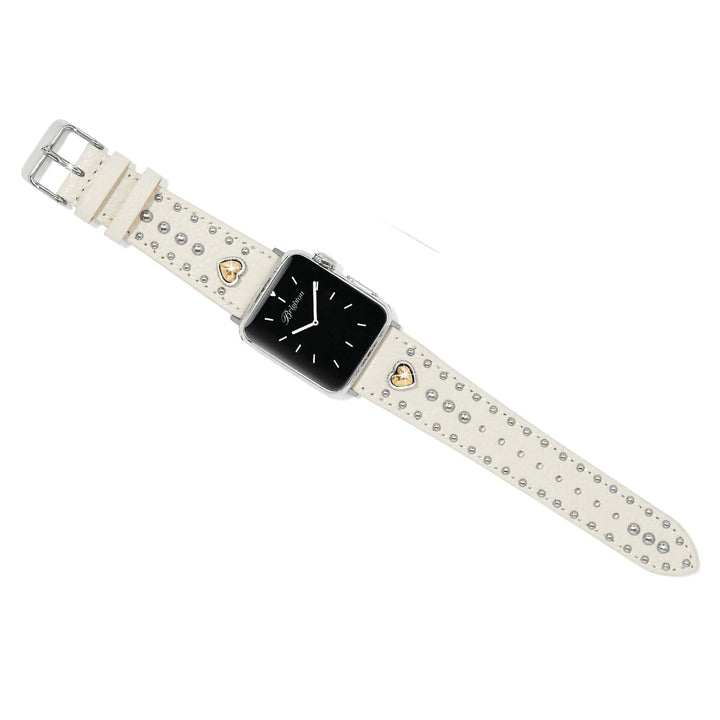 Brighton Pretty Tough Heart Leather Watch Band