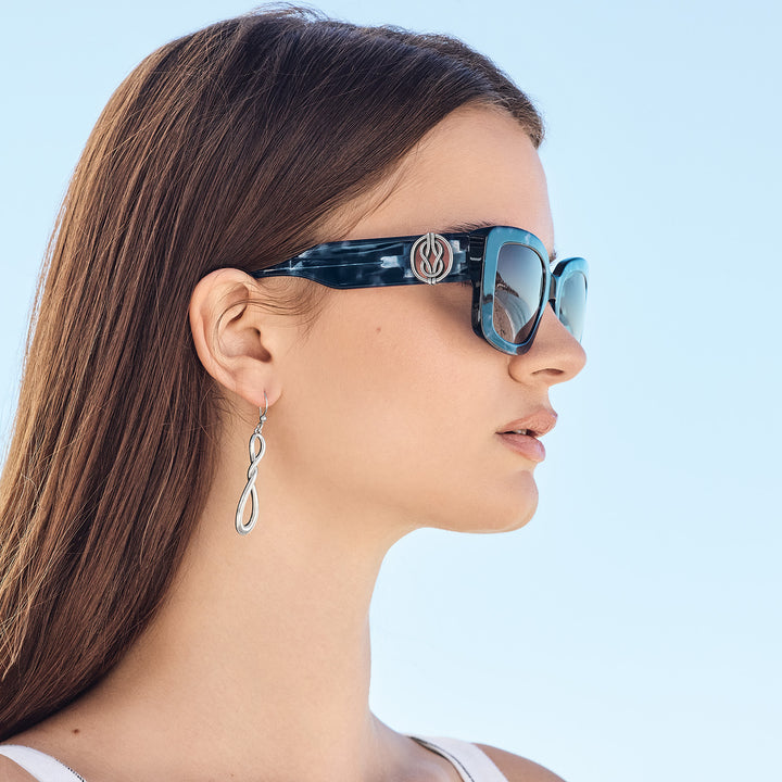 Brighton Interlok Harmony Blue Crush Sunglasses