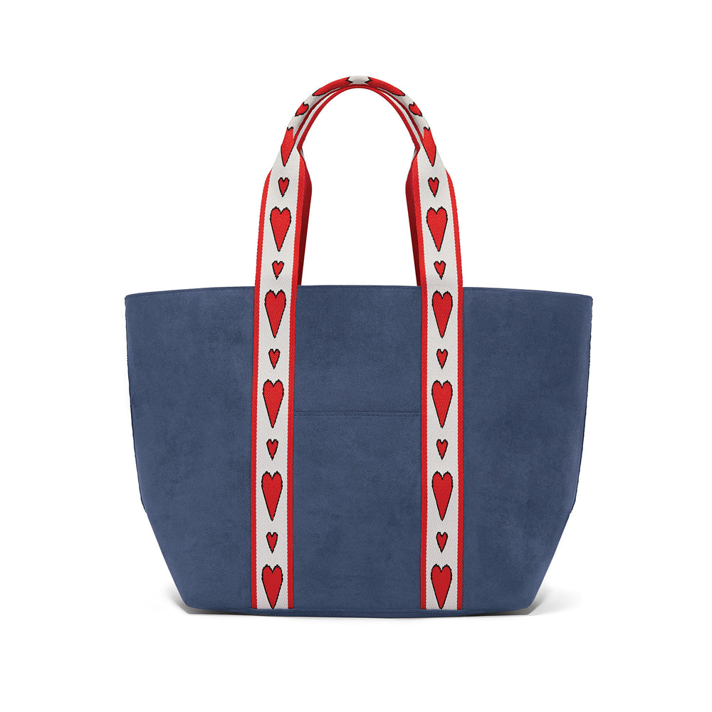 Brighton Velveteen Love Tote from KADOU Boutique